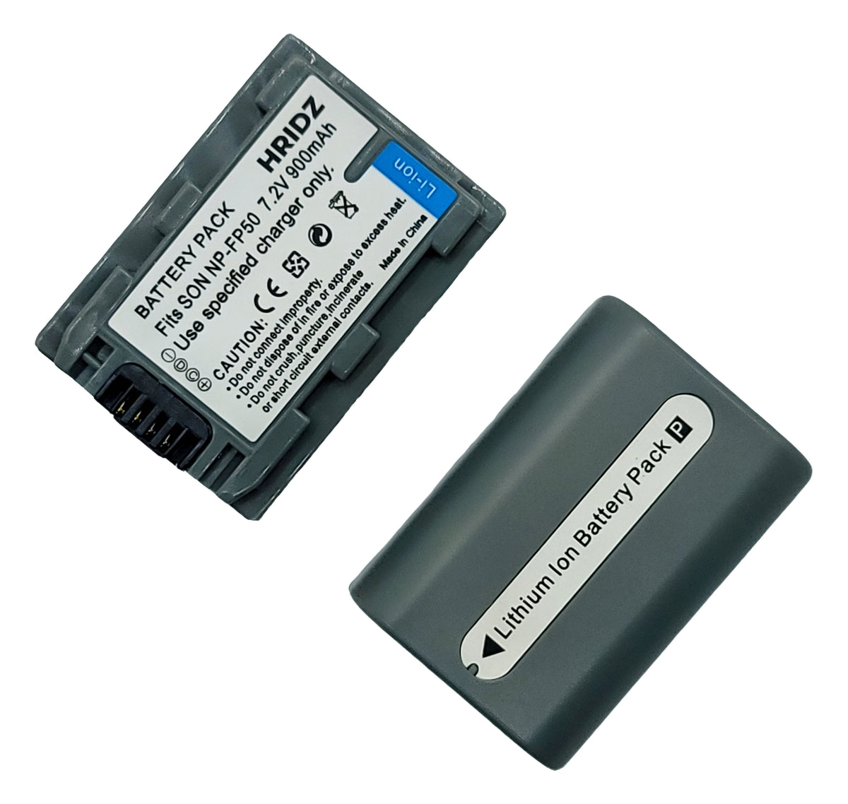 1pc Hridz NP-FP50 Battery For Sony NP-FP50 DCR-HC85