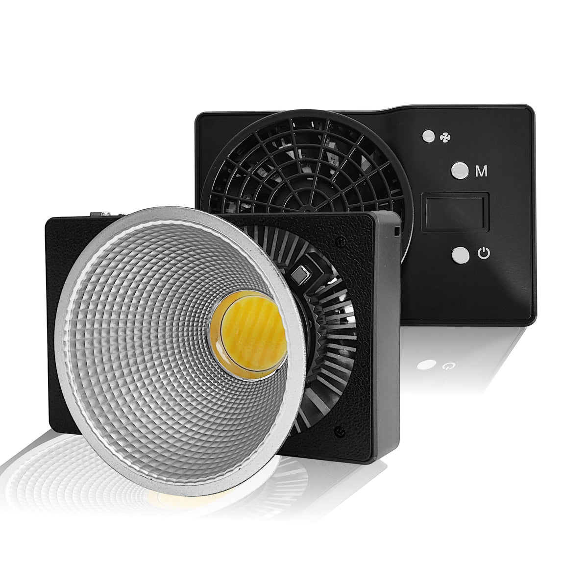 Hridz 100W COB LED Studio Lighting Kit with 30cm Quick Release Softbox, Honeycomb Grid & 210cm Light Stand