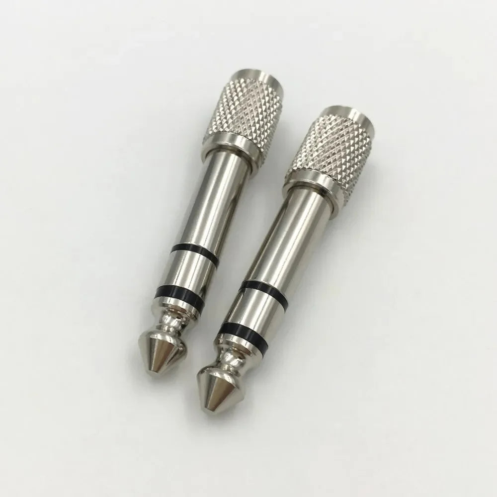 Hridz 3.5mm to 6.35mm Stereo Jack Adapter – Gold-Plated 1/4" Headphone & Guitar Converter