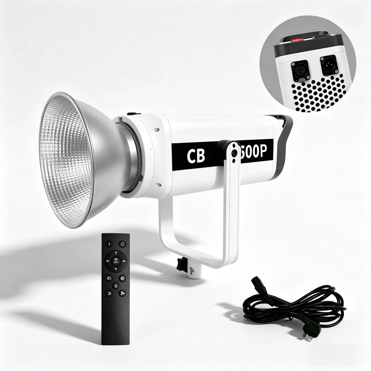 Hridz 500W LED Video Light with App Control β 2800K-6800K Bi-Color Studio Lighting