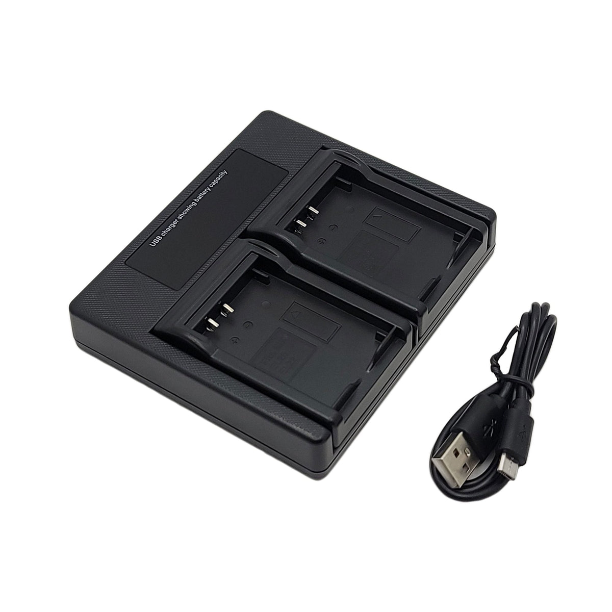 Hridz EN-EL12 Dual Battery Charger for Nikon Coolpix AW/P/S Series Cameras