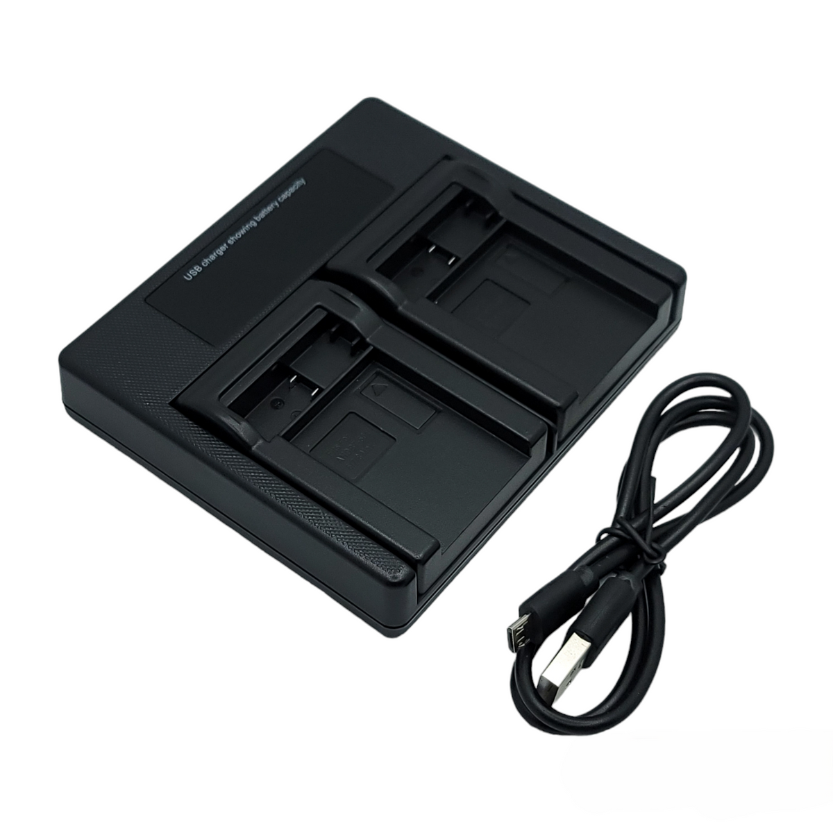 Hridz LP-E17 Battery & Charger Kit β 2 Batteries + Dual USB Charger for Canon EOS R8, R50, RP, M6, 200D, 77D, 800D