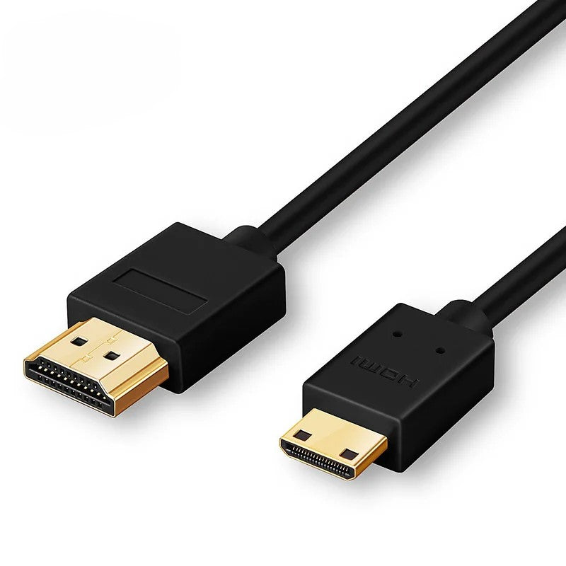 Hridz Mini HDMI to HDMI Cable V1.4 – 3D, Ethernet, 4K for Cameras, Tablets & Phones