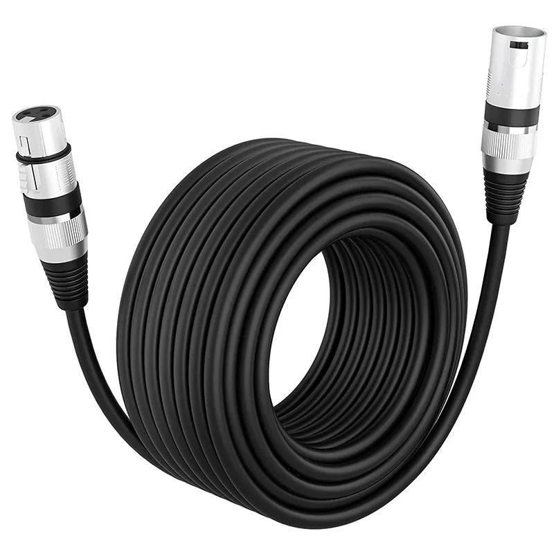 Hridz XLR male to female balanced microphone cable β image 1