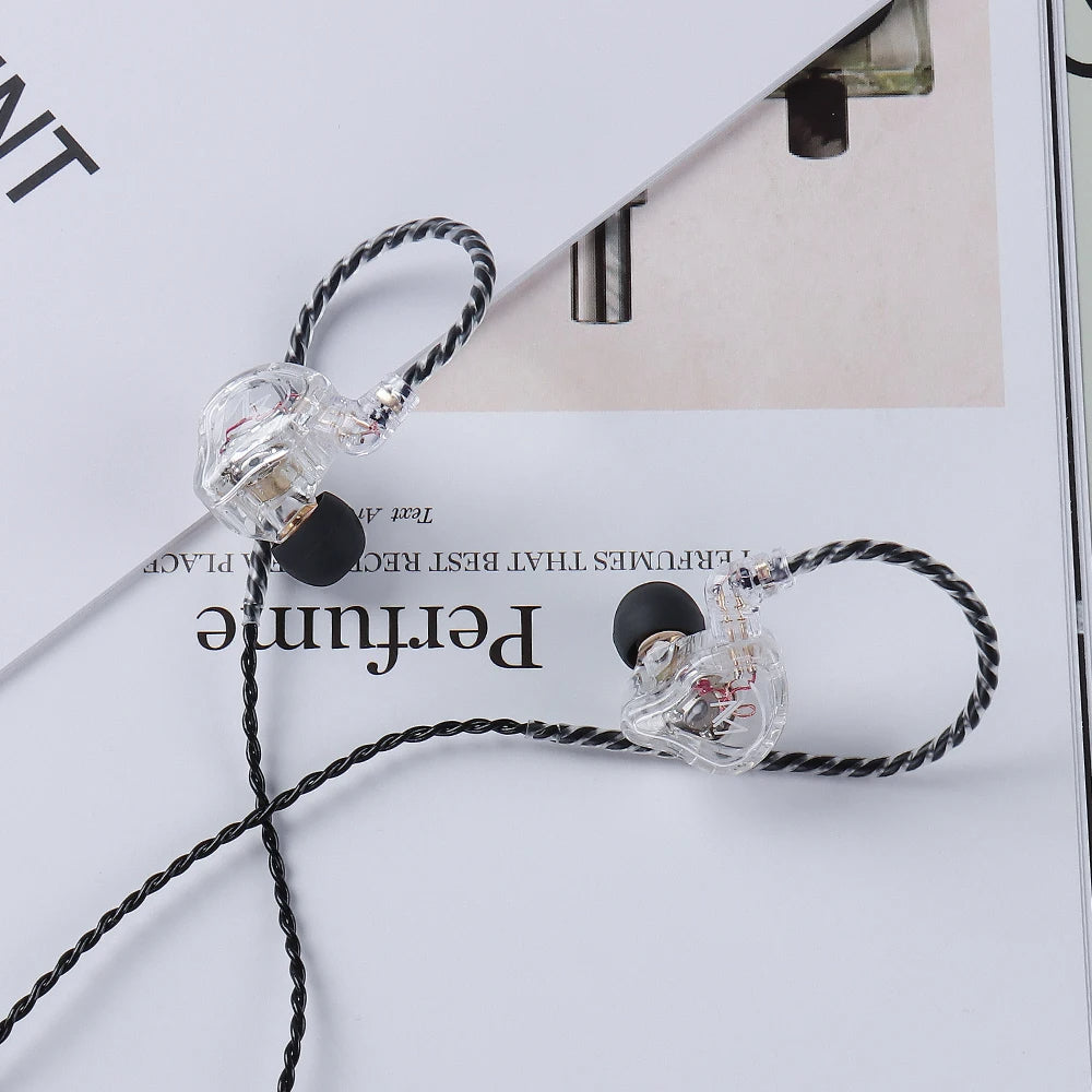 TRN MT1-C Type-C In-Ear Monitor Earphones with Mic – HiFi DJ Monitors