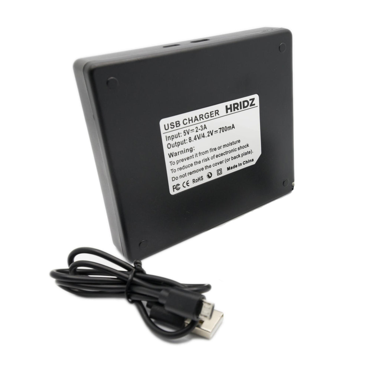 Hridz LP-E5 Battery Charger for Canon EOS Rebel XS/XSi/T1i & Kiss Cameras