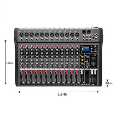 Hridz CT-120S Pro 12-Channel Outdoor Audio Mixer