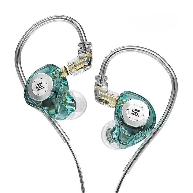 EDX Pro In-Ear Monitors Wired Earphones, No-Mic IEM, HiFi Stereo Bass