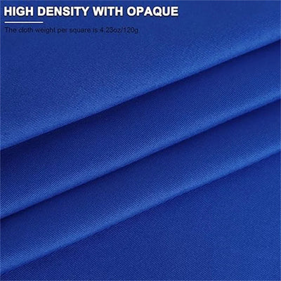Hridz 2x3m blue muslin photography backdrop with pocket - photo 1
