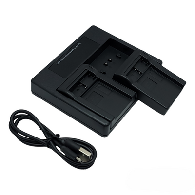 Hridz AHDBT-401 Battery Charger for GoPro HERO4 Black & Silver