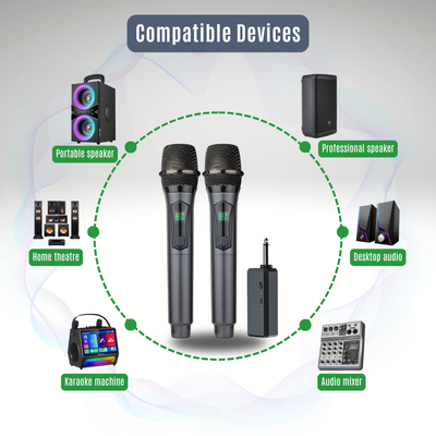 Hridz CT-120S 12-Channel Bluetooth Mixer & U8 Dual Wireless Mic Bundle – 48V Phantom Power, USB, Karaoke & DJ Combo