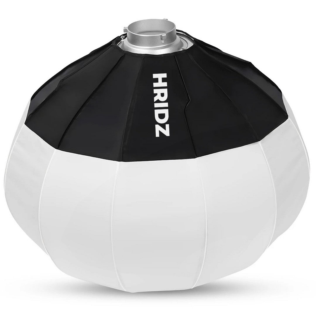 Hridz GLS65 65cm Globe Lantern Softbox with Bowens Mount – Collapsible 360° Diffuser