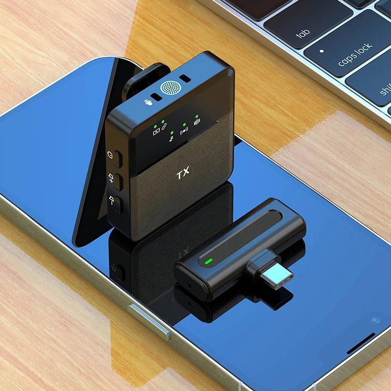 Hridz HZ31 Wireless Lavalier Lapel Microphone for Cameras, Phones & Computers