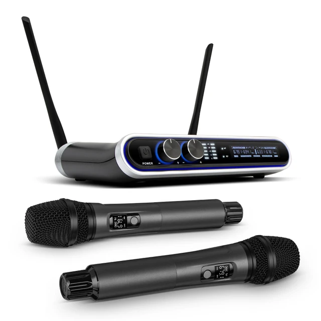 Hridz CT-80S 8-Channel Mixer & UHF Wireless Mic Bundle