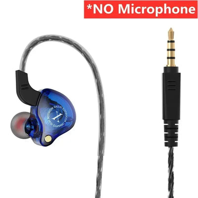 Hridz X2 Wired HiFi In-Ear Earphones 3.5mm Heavy Bass Earbuds for Gaming, Music, Sport & Everyday Listening – No Microphone