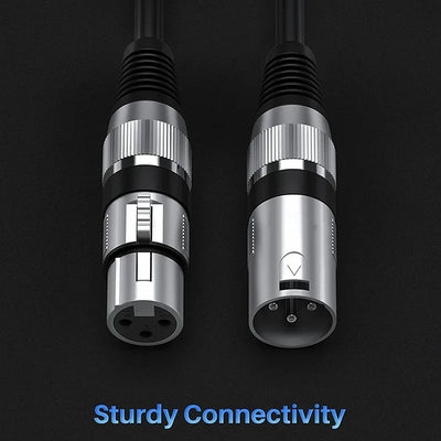 Hridz XLR male to female balanced microphone cable – image 7