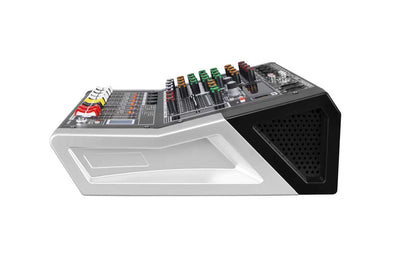 Hridz KG-4 / KG-6 / KG-8 Powered Audio Mixer 600W × 2 with Bluetooth, USB & Built-In Effects