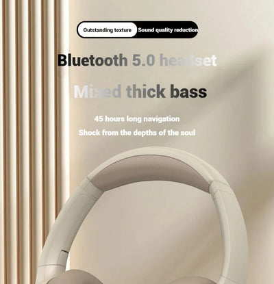 Hridz foldable wireless Bluetooth over-ear headphones with noise reduction and HD mic – photo 8