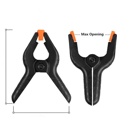 Hridz Heavy Duty Muslin Clamps for Backdrop & Green Screen – Photo Booth Background Clips
