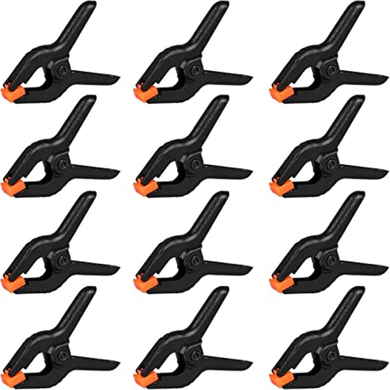 Hridz Heavy Duty Muslin Clamps for Backdrop & Green Screen – Photo Booth Background Clips
