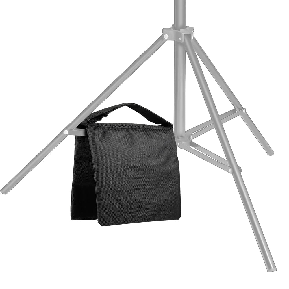 Hridz Heavy Duty Photography Sandbag – Black Empty Sand Bag for Light & Backdrop Stands